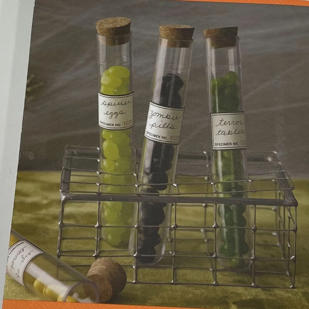 Martha Stewart Crafts Plastic Test Tube Favors 8 Favors